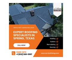 Expert Roofing Specialists in Tomball, Tx - Service First Construction Group | free-classifieds-usa.com - 1