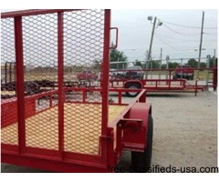 New Tiger 5 x 10 Utility Trailer with 4' Rampgate | free-classifieds-usa.com - 1