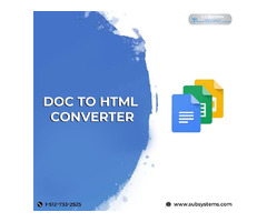 Click and Convert DOCX into HTML with DOCX - HTML Converter | free-classifieds-usa.com - 1