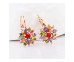 Ladies Fashion With Multicolor Stud Earrings | free-classifieds-usa.com - 1