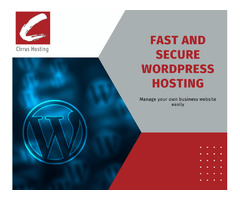 Try a fast and secure WordPress hosting plan to manage your own business website | free-classifieds-usa.com - 1