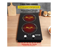 VEVOR Built-in Induction Cooktop, 11 inch 2 Burners | free-classifieds-usa.com - 2