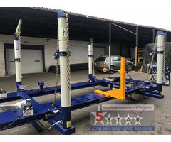 22 FEET 4 TOWERS AUTO BODY SHOP FRAME MACHINE WITH FREE CLAMPS,TOOLS CART | free-classifieds-usa.com - 2