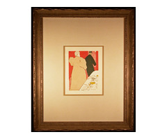 L'Argent Original Color Lithograph after Toulouse-Lautrec | free-classifieds-usa.com - 1