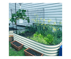17" Tall 9 In 1 Modular Metal Raised Garden Bed Kit | free-classifieds-usa.com - 2