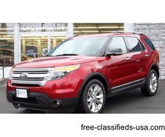 2014 Red Ford Explorer SUV V6 in Ravena! 79K Clean Miles! | free-classifieds-usa.com - 1
