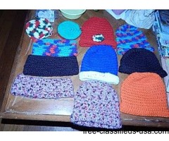 Hand crocheted winter hats, Earwarmer headbands etc $8.00 each. | free-classifieds-usa.com - 1