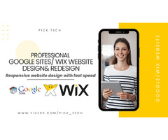 I will design google sites, wix website, wix website design for you | free-classifieds-usa.com - 1
