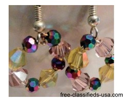 homemade Swarovski crystal earrings | free-classifieds-usa.com - 1