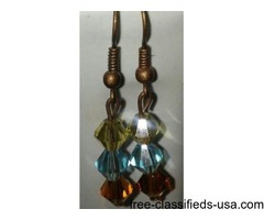 homemade Swarovski crystal earrings | free-classifieds-usa.com - 2