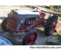Tractor and 5 ft bushhog | free-classifieds-usa.com - 1