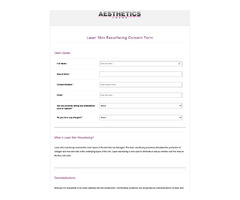 Laser Skin Resurfacing Consent Form - Aesthetics Forms | free-classifieds-usa.com - 1
