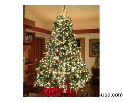 PRE-LIT CHRISTMAS TREE ...9 ft. | free-classifieds-usa.com - 1