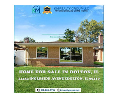 Home For Sale 14432 INGLESIDE AVENUE, DOLTON, IL | free-classifieds-usa.com - 1