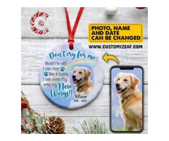 Personalized Christmas Ornament for Dog | CustomizeAF | free-classifieds-usa.com - 1
