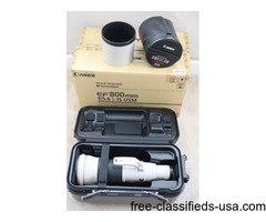 Canon EF 800 mm F/5.6 L IS USM Lens Mint Condition | free-classifieds-usa.com - 1