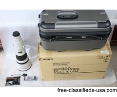 Canon EF 800 mm F/5.6 L IS USM Lens Mint Condition | free-classifieds-usa.com - 2