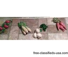 collector ceramic veggies for wall | free-classifieds-usa.com - 1