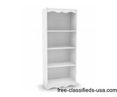 60" Tall Bookcase in Frost White | free-classifieds-usa.com - 1