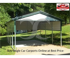 Buy Single Car Carports Online at Best Price | Cardinal Carports | free-classifieds-usa.com - 1