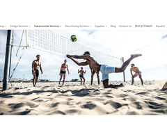How To Build a Sand Volleyball Court  | free-classifieds-usa.com - 1