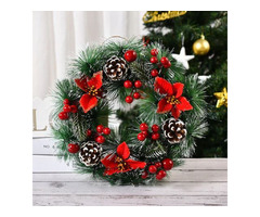 Buy Christmas Artificial Pinecone Red Berries | free-classifieds-usa.com - 1