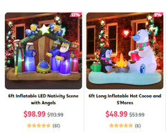 Blow up Christmas decorations  | free-classifieds-usa.com - 1