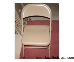 Metal folding chairs | free-classifieds-usa.com - 1