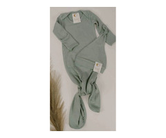 0-6 Month Organic Knotted Gown + Hat | free-classifieds-usa.com - 1