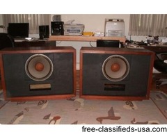 One pair of Tannoy 15" monitors dual-concentric speakers | free-classifieds-usa.com - 1