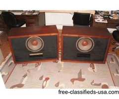 One pair of Tannoy 15" monitors dual-concentric speakers | free-classifieds-usa.com - 2