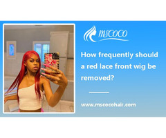 How frequently should a red lace front wig be removed? | free-classifieds-usa.com - 1