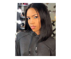 How can a short bob human hair wig be simply styled? | free-classifieds-usa.com - 3
