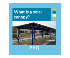 Parking lot Solar Canopy Installation | Compass Solar Energy | free-classifieds-usa.com - 1