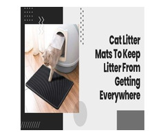 Cat Litter Mats To Keep Litter From Getting Everywhere | free-classifieds-usa.com - 1
