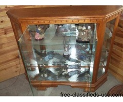 oak curio cabinets | free-classifieds-usa.com - 1