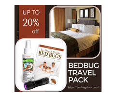 Buy Online Bed Bug Travel Protection Pack - Bedbugstore | free-classifieds-usa.com - 1