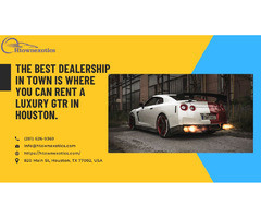 The best dealership in town is where you can rent a luxury GTR in Houston. | free-classifieds-usa.com - 1