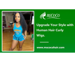 Upgrade Your Style with Human Hair Curly Wigs | free-classifieds-usa.com - 1