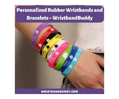 Personalized Rubber Wristbands and Bracelets – Wristband Buddy | free-classifieds-usa.com - 1