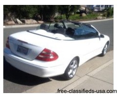 MERCEDES BENZ CLK320 2005 FIRST OWNER 98000MILES WHT / BLK | free-classifieds-usa.com - 1