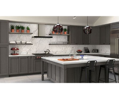 High-Quality Midtown Grey Kitchen Cabinets at Stock Cabinet Express		 | free-classifieds-usa.com - 1
