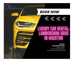 Luxury Car Rental: Lamborghini Urus in Houston | free-classifieds-usa.com - 1