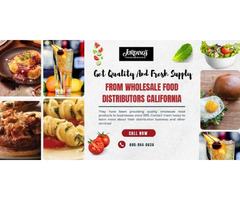 Get Quality And Fresh Supply From Wholesale Food Distributors California | free-classifieds-usa.com - 1