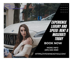 Experience Luxury and Speed: Rent a Maserati Today | free-classifieds-usa.com - 1