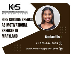 Hire Kurline Speaks As Motivational Speaker In Maryland | free-classifieds-usa.com - 1