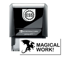 Dragon Magical Work Self-Inking Stamp | free-classifieds-usa.com - 1