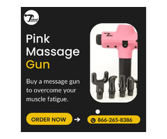  Buy Deep tisssue massage gun in pink colour | free-classifieds-usa.com - 1