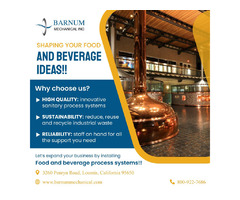 Shaping your Food and Beverage Ideas with Barnum Mechanical | free-classifieds-usa.com - 1