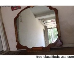 Dresser and mirror- century old | free-classifieds-usa.com - 1